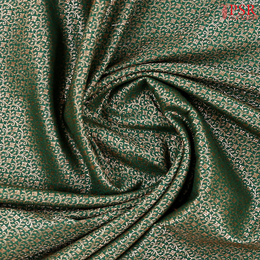 Dark Green Summer Silk Saree
