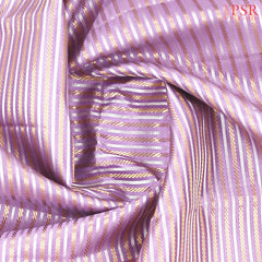 Lilac Purple Bridal Kanchipuram Silk Saree