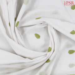 White Byloom Cotton Saree