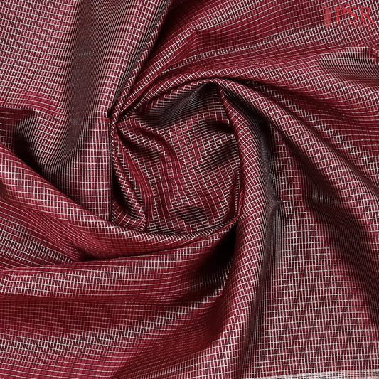 Rosewood Brown Kanchipuram Silk Saree