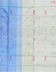 Maya Blue Vazhainaar Silk Saree