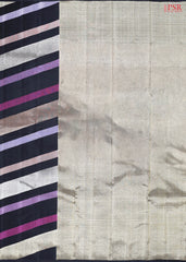 Black Kanchipuram Silk Saree