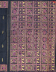 Black Kanchipuram Silk Saree