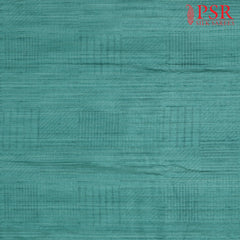 Teal Green Semi Tassar Running Material