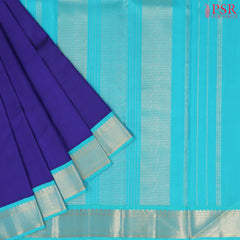 Royal Blue Kanchipuram Silk Saree
