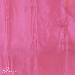 Cream Beige Vazhainaar Silk Saree