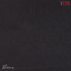 Black Modal Silk Dress Material