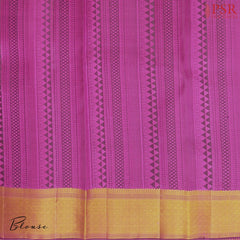 Persian Purple Kanchipuram Silk Saree