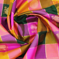 Multicolor Kanchipuram Silk Saree