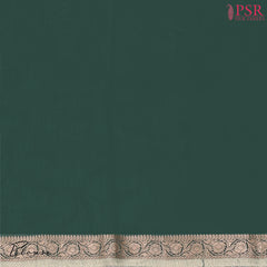 Olive Grey Munga Silk Saree