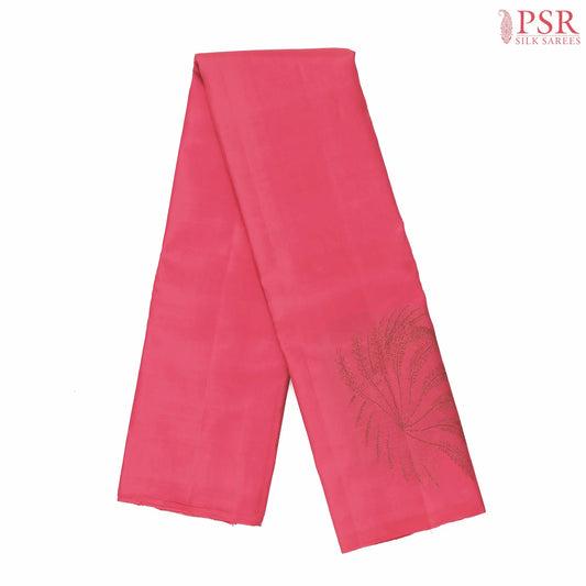 Punch Pink Kanchipuram Silk Saree