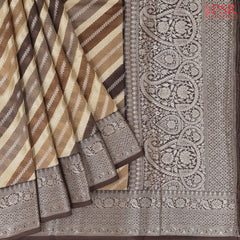 Shades Of Tan Chanderi Silk Cotton Saree