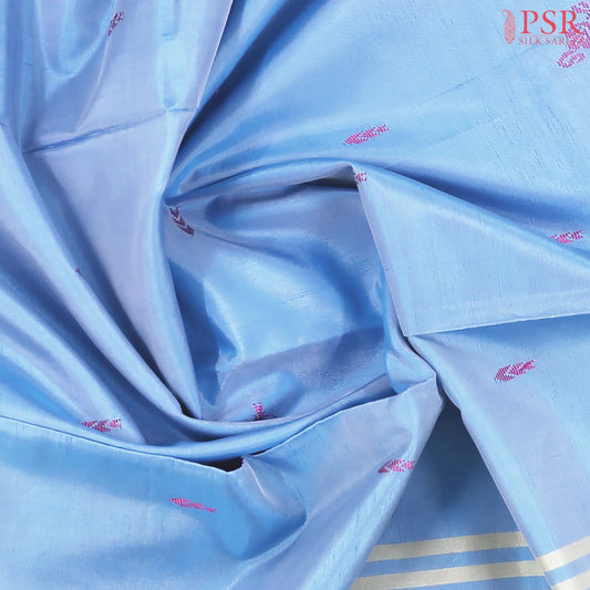 Maya Blue Vazhainaar Silk Saree