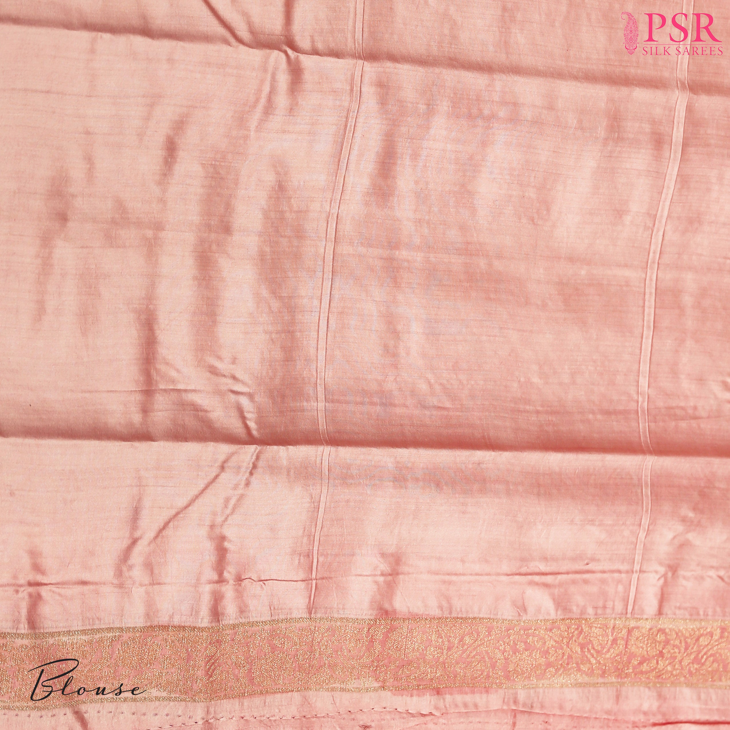 Light Pink Dupion Silk Cut Work Saree