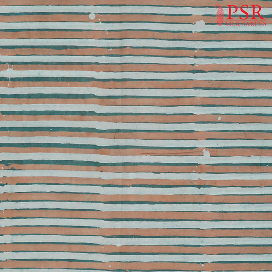 Mint Green Batik Print Running Material