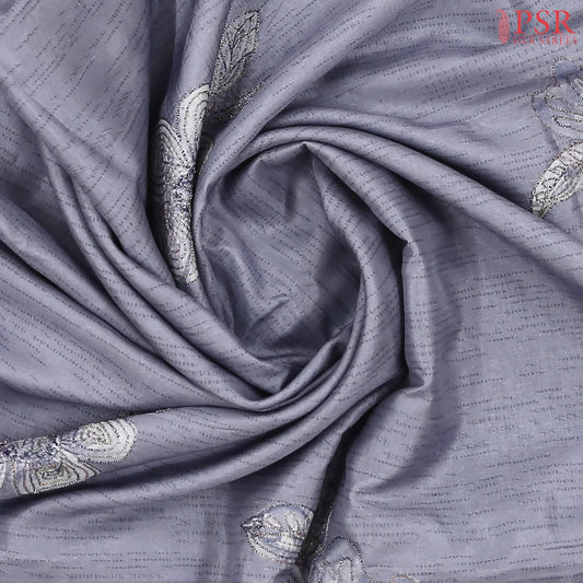 Sweet Lavender Semi Dupion Saree