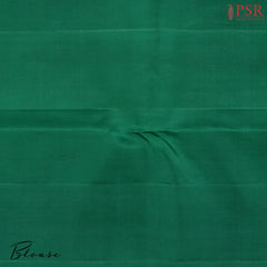Saffron Kanchipuram Silk Saree