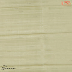 Yellowish Beige Semi Dupion Dress Material
