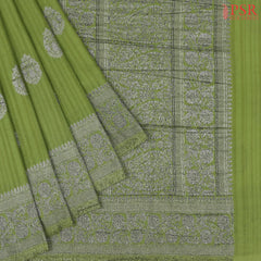 Pear Green Georgette Saree