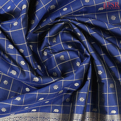 Dark Blue Fancy Kanchipuram Silk Saree