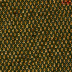 Bottle Green Cotton Print Running Material