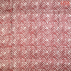 Maroon Prints Kadhi Tussar Silk Dress Material
