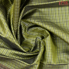 Olive Green Kanchipuram Silk Saree