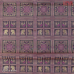 Black Kanchipuram Silk Saree