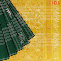 Dark Green Soft Silk Saree
