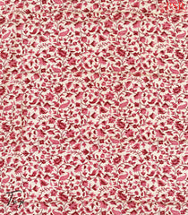 Beige & Maroon Assam Silk Dress Material