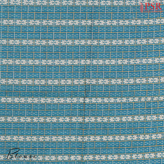 Dark Turquoise Kovai Cotton Saree