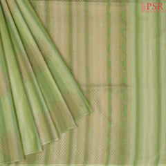 Green Soft Art Silk Saree