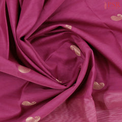 Mulberry Pink Silk Cotton Saree