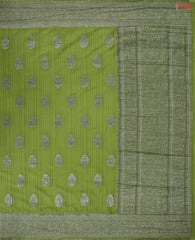 Pear Green Georgette Saree