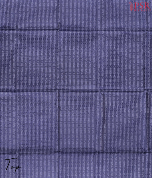 Dark Blue Semi Tassar Dress Material