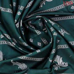 Bottle Green Soft Art Silk Saree