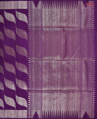 Magenta Purple Soft Silk Saree