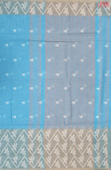 Maya Blue Byloom Cotton Saree