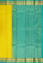 Olive Yellow Fancy Kanchipuram Silk Saree