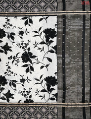 Pearl Grey Asssam Saree