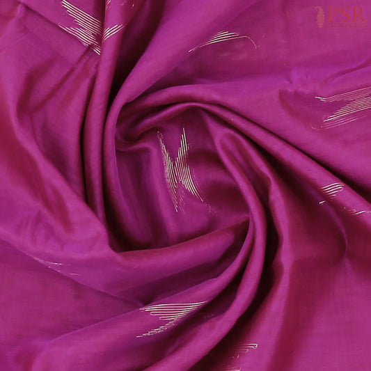Boysenberry Purple Silk Cotton Saree