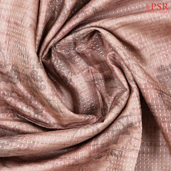 Onion Pink Semi Tussar Saree