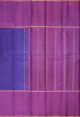Navy Blue Fancy Kanchipuram Silk Saree