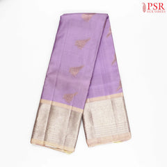 Light Wisteria Kanchipuram Tissue Silk Saree
