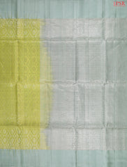 Light Citrus Green Soft Silk Saree