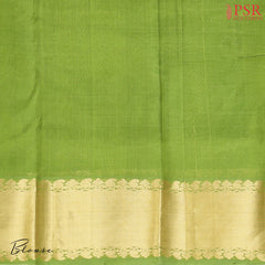 Green Onion Cotton Silk Saree