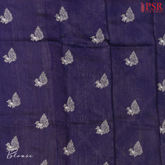 Blue Hues Kadhi Tussar Silk Saree