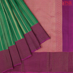 Emerald Green Fancy Kanchipuram Silk Saree