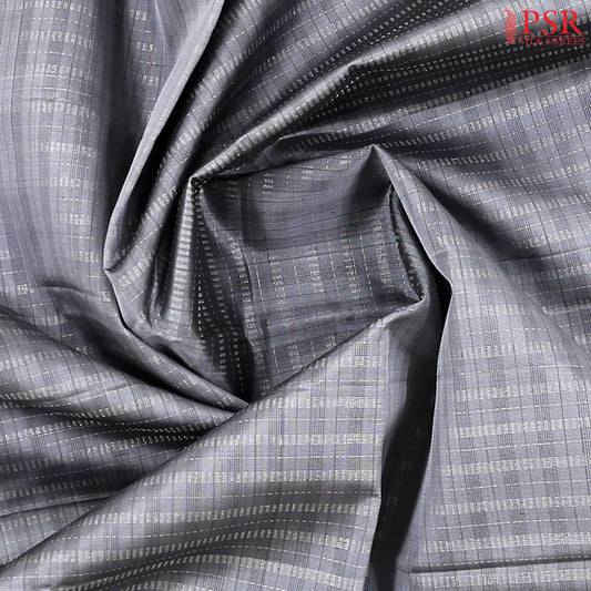 Dark Grey Soft Silk Saree