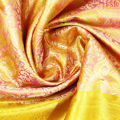 Persian Pink Kanchipuram Tissue Silk Saree
